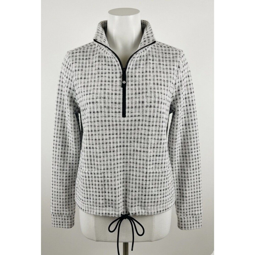T by Talbots Tweed Style Pullover Women’s Medium Quiet Luxury Travel Prep